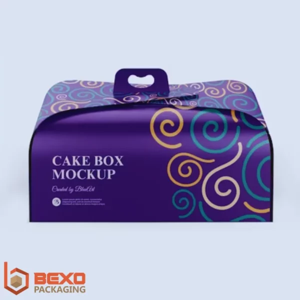 Custom Cake Boxes With Handle