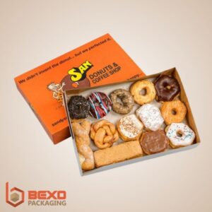 custom donut boxes - bexo packaging