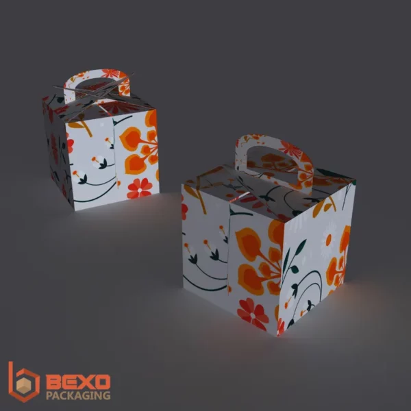 Custom Handle Favor Boxes