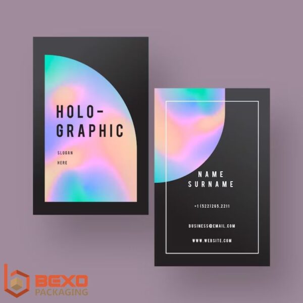 Custom Holographic Packaging Box