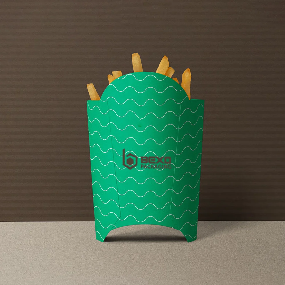 Custom French Fries Boxes Wholesale - Free Shipping Services